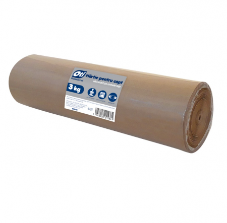 Folii si pungi alimentare - Hartie pentru copt, siliconata pe ambele fete, 3Kg