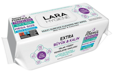 Detergenti Mobila - Servetele umede multisuprafete cu otet si bicarbonat, 100 buc/set,90040306