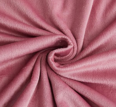 Set husa pilota pentru iarna plush/microfibră 200x200 cm – extra moale, călduroasă, cu fețe de pernă 80×80 cm , roz [4]