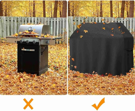 Husa gratar Impermeabila si Rezistenta la Intemperii pentru Exterior, Compatibila cu Gratare Taino si Weber, 141x65x107 cm [1]