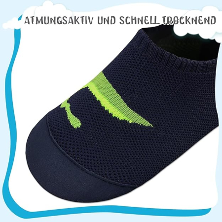 Incaltaminte copii “Barefoot” Dino – Interior, Confortabili, Antiderapanți [2]
