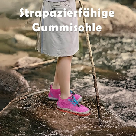 Incaltaminte, talpă flexibilă non-alunecare, respirabilă, quick-dry, boxă largă pentru degete – copii (Băieți/Fete) [3]