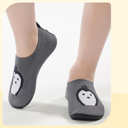 Incaltaminte copii “Barefoot” Pinguin – Interior, Confortabili, Antiderapanți [6]
