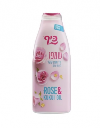 Sampon - Sampon, Keff, Ulei de Trandafir & Ulei de Kukui, pentru hidratare, 500 ml