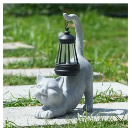 Lichidare Stoc - Felinar de exterior mikilov – Lanternă decorativă pentru grădină, verandă sau conservator, lampă ambientală