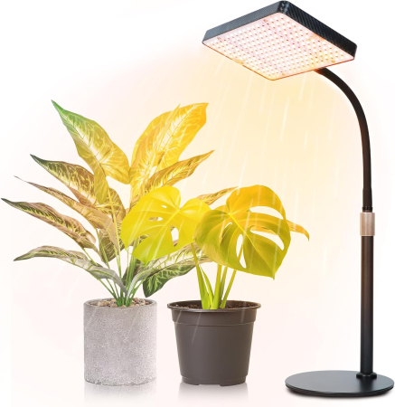 Bricolaj - Lampă LED FRGROW cu gât flexibil – lumină full spectrum pentru răsaduri, legume, plante de interior