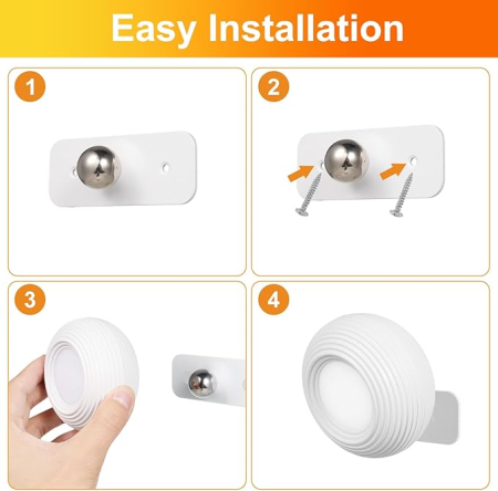 Lampa masa dimabila cu baterie, 2 in 1 masa si perete, control touch, 3 temperaturi culoare, detasabila, living si dormitor, alb [4]
