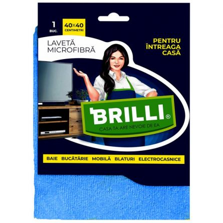 Laveta microfibra intreaga casa Brilli, 40X40cm, 90038921 [3]