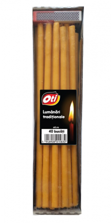 Lumanari traditionale, 40 buc./pachet [0]