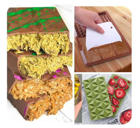 Forma silicon pentru ciocolată și praline – model Dubai, formă flexibilă pentru bomboane și dulciuri [5]