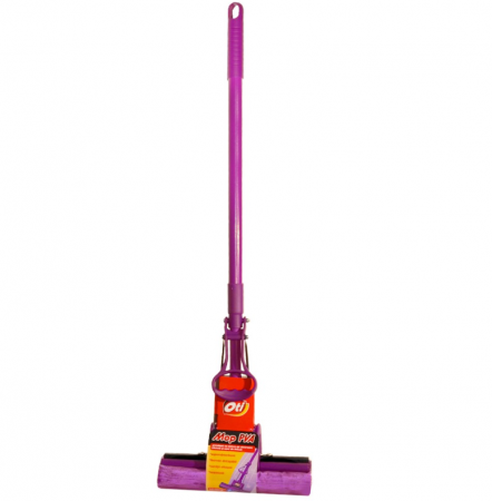Mop din PVA OTI cu coada telescopica, 110 cm, Mov [3]