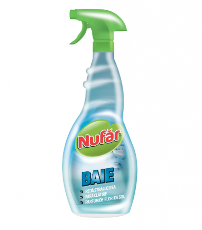 Solutii suprafete baie - Solutie curatare baie Nufar, 500 ml
