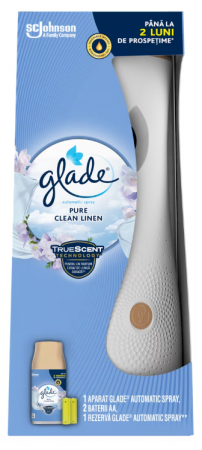 Odorizant camera - Odorizant aer cu actiune continua pentru camera Automatic Clean 269 ml, Glade