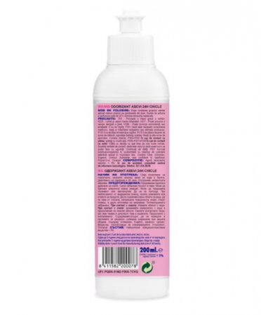 Odorizant WC 24h Asevi Chicle, 200ml [2]