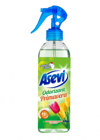 Odorizant camera - Odorizant pentru ambient si tesaturi Asevi Primavera, 400 ml