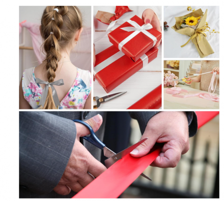 Panglică satin TONIFUL roz deschis – 2 cm × 45 m, lucioasă, ideală pentru cadouri, buchete și crafting [4]