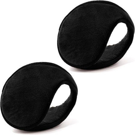 Incaltaminte - set 2 căști din fleece pentru urechi, unisex.