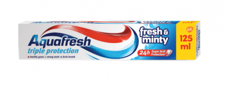 Pasta de dinti - Pasta de dinti Aquafresh Fresh N Minty, 125ml