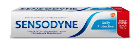 Pasta de dinti - Pasta de dinti Sensodyne Daily Protection, 100 ml