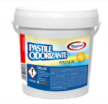 Detergenti - Pastile Odorizante pentru pisoar 100/Set, MIsavan - 30806