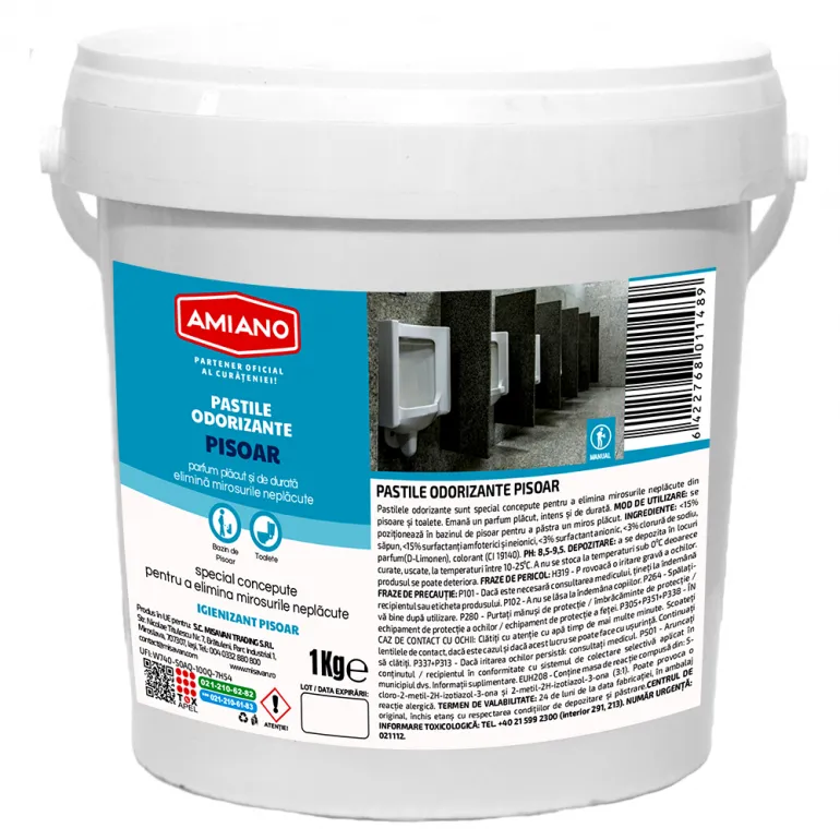 Odorizant toaleta - Pastile Odorizante pentru pisoar 100/Set, MIsavan - 30806