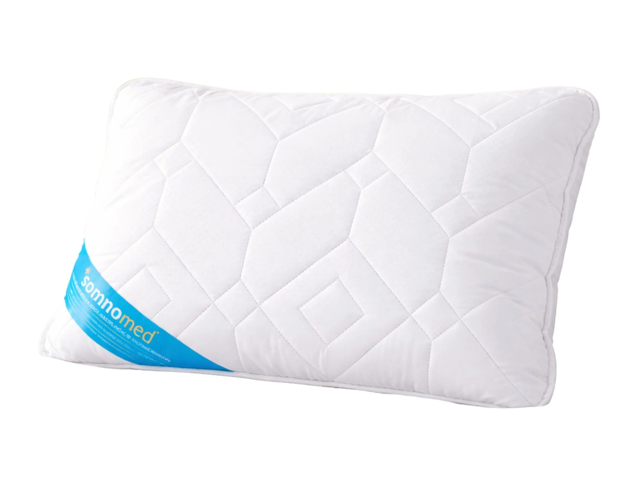 Lenjerii de pat - Perna Somnomed Antimicrobiana lavabila la 95°C – 50 x 70 cm, ambalata la geanta cu manere