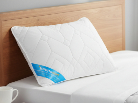 Perna Somnomed Antimicrobiana lavabila la 95°C – 50 x 70 cm, ambalata la geanta cu manere [1]