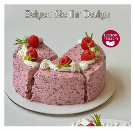 Platou rotund reutilizabil – set 20 buc x 25 cm, 2,5 mm, suport pentru torturi și deserturi [4]