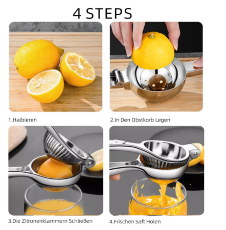 Presă agrumi durabilă pentru lămâi, portocale și grapefruit, ideală pentru restaurante și uz casnic [3]