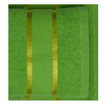 Prosop de baie 50x90 cm, bumbac, densitate 400 g/mp, Verde [1]