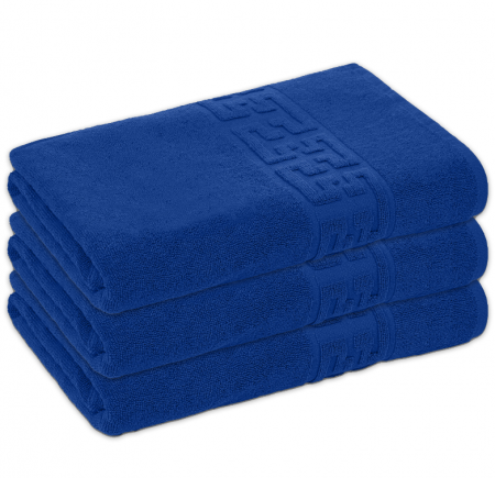 Textile & Decoratiuni - Prosop de baie 70x130 cm, bumbac, densitate 500 g/mp, Bleumarin