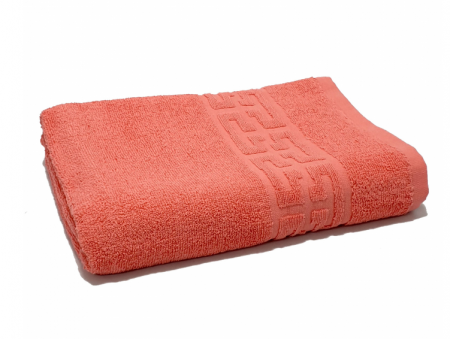Prosop de baie 70x130 cm, bumbac, densitate 500 g/mp, Roz [1]