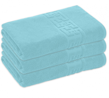 Prosop de baie 70x130 cm, bumbac, densitate 500 g/mp, Bleu [0]