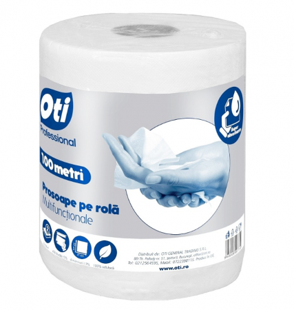 Consumabile de hartie - Prosop Oti Professional, 2 straturi, 100 m, monorola