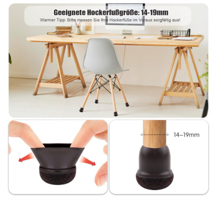 Protectii pentru Picioarele Scaunelor, 16buc/set QINGHEC [1]