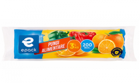 Pungi Alimentare Epack 3 Kg, 200 buc/rola [2]