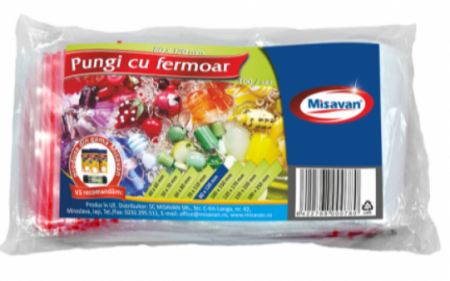 Curatenie - Pungi cu fermoar Misavan, 8*12cm, 100 buc/ set, 1404