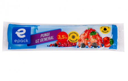 Curatenie - Pungi Alimentare Hdpe Uz General (Innodabile) Epack 3,5L/3,5Kg , 80 Buc