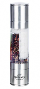 Articole pentru servire - Rasnita inox 2 in 1 pentru sare si piper