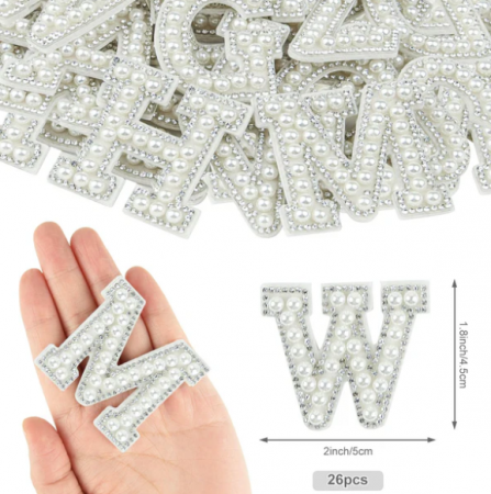 Litere decorative autoadezive albe [1]