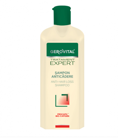 Sampon - Sampon Gerovital Tratament Expert anticadere, 400 ml