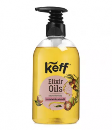 Sapunuri - Sapun lichid pentru maini Macadamia Oil, 500 ml, Keff
