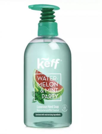 Sapunuri - Sapun lichid pentru maini Watermelon & Mint, 500 ml, Keff