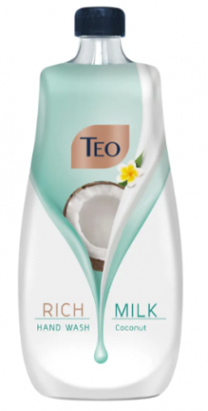 Ingrijire Personala si Cosmetice - Sapun lichid TEO, Rich Milk Coconut, 800 ml