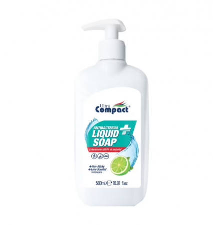 Sapunuri - Sapun lichid Ultra Comapact, Antibacterial, 500 ml