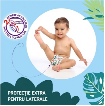 Scutece Pufies Fashion & Nature , Maxi Pack, 6 Extra Large, 13+ kg, 42 buc [3]