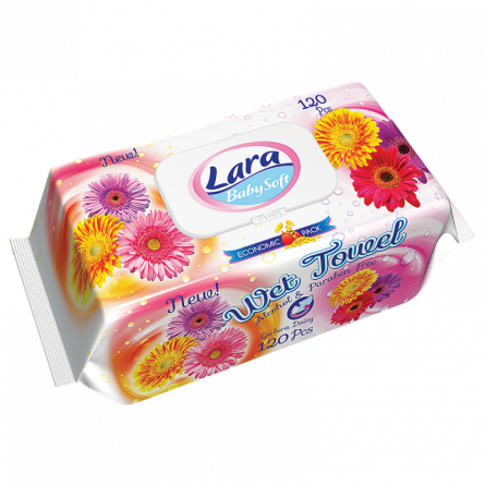 Servetele umede - Servetele umede Gerbera, 120 buc, 90021381