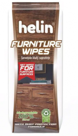 Detergenti Mobila - Helin servetele umede 60buc mobila, 160025