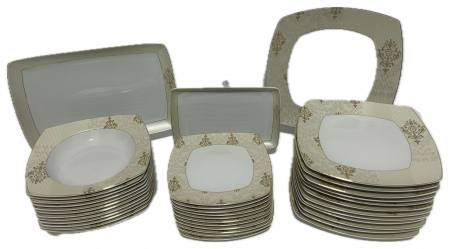 Serviciu de Masa pentru 12 Persoane, patrat, Apulum, royal [1]