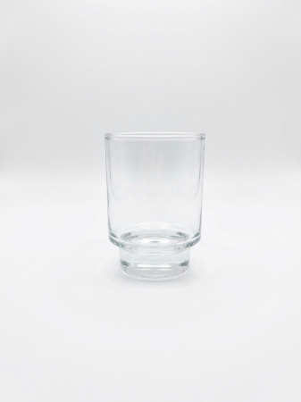 Vesela unica folosinta - Set 30 Pahare din Sticlă, 200 ml, Transparente, Suprapozabile, Design Clasic, pentru Apă, Suc și Băuturi